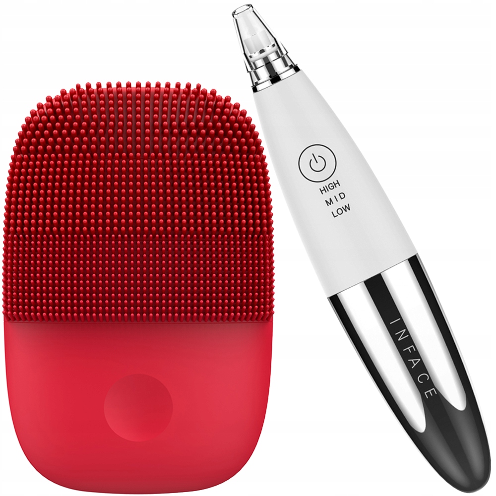 InFace SZCZOTECZKA DO TWARZY + ODKURZACZ DO WĄGRÓW