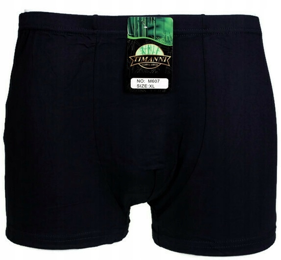 6x BOKSERKI MĘSKIE BAMBUSOWE ANTYBAKTERYJNE XL Rozmiar XL