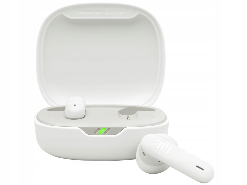 Słuchawki douszne Jbl Wave Flex 2 Anc Wodoodporne Biały