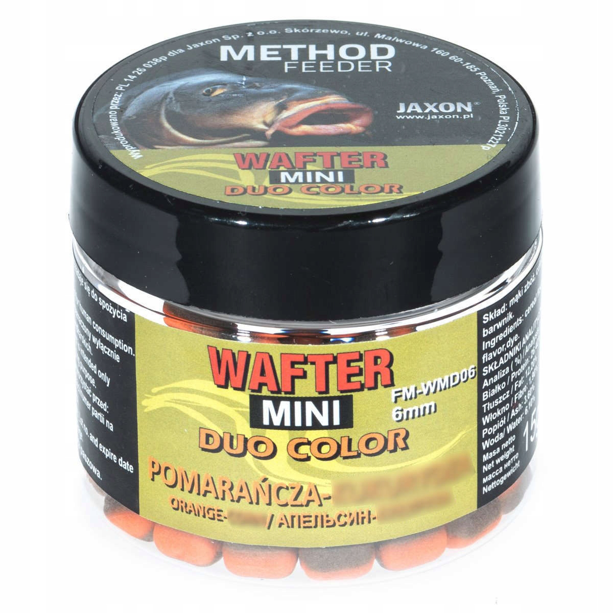 Jaxon Wafters Duo Color Mini Mf 6mm Pomarańcza Czekolada Fm-wmd