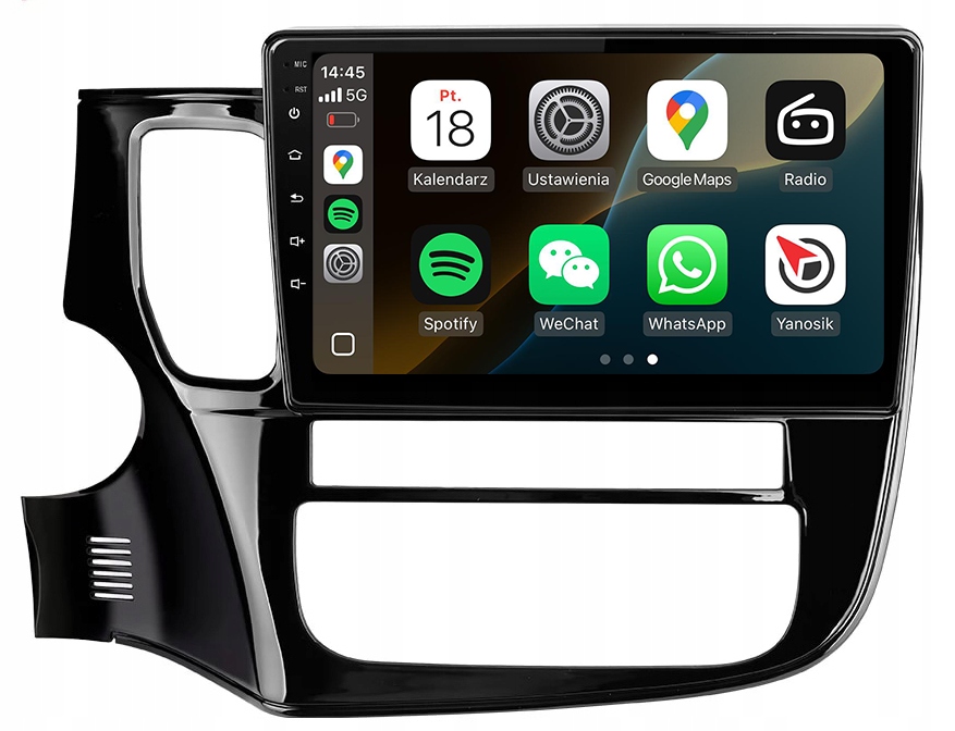 Mitsubishi Outlander 3 Rádio Navigace Android Apple Carplay Duduauto