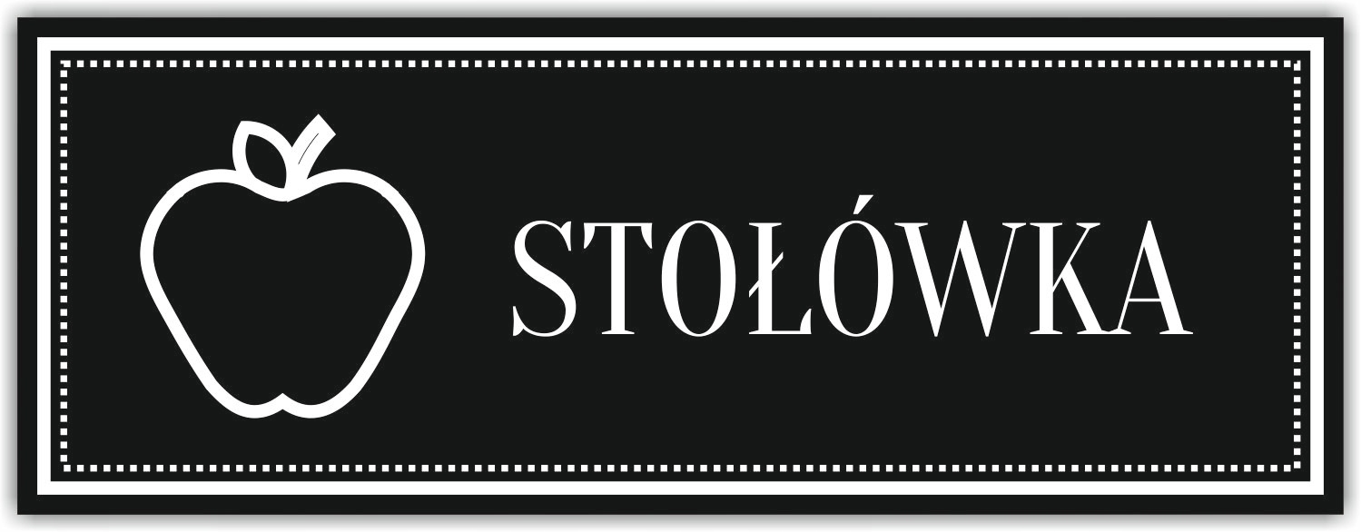 Tabliczka Grawer na Drzwi informacyjna STOŁÓWKA