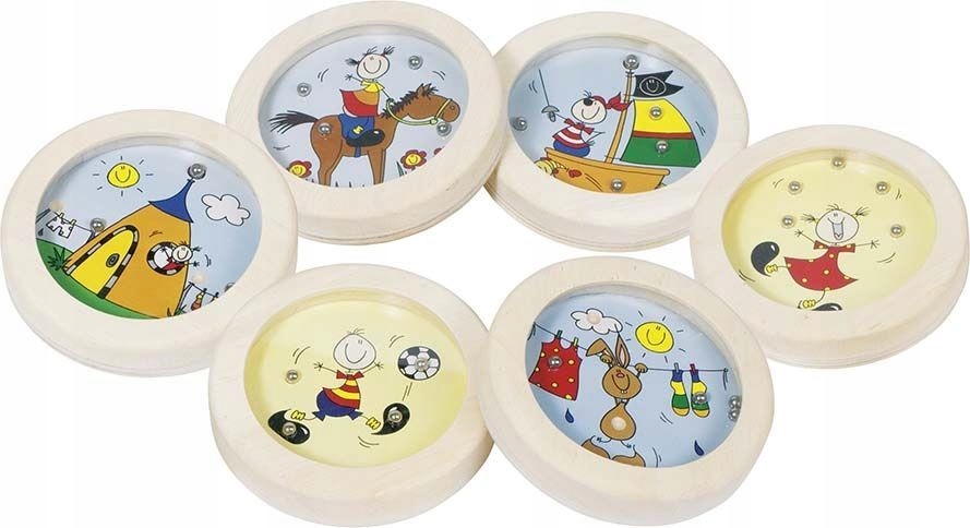 

Goki Gra zręcznościowa kuleczka do dołeczka Wesołe