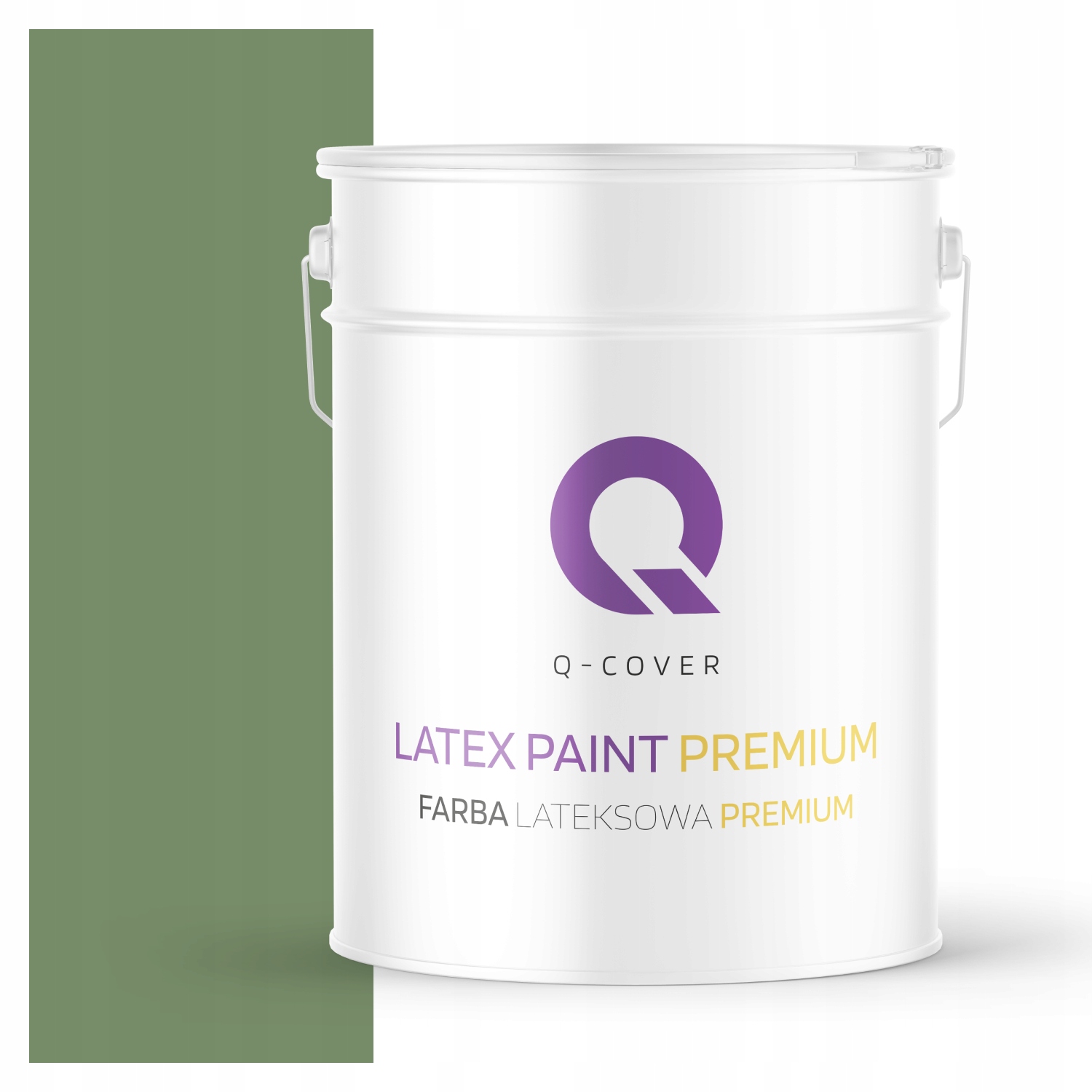 Umývateľná Škvrnovzdorná Farba Na Stenu Zelená Tmavá H2123 Mat 10 L
