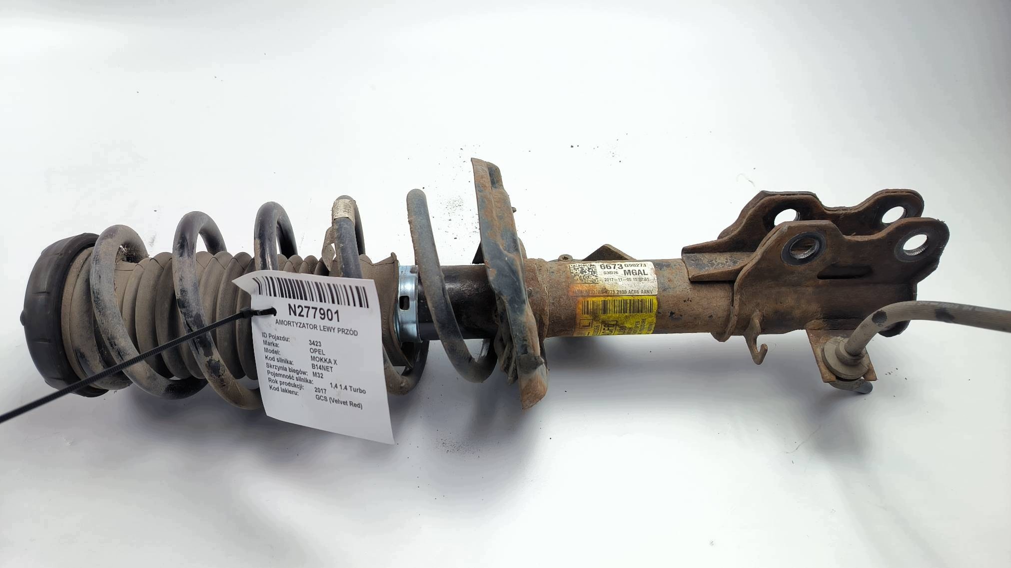 shock absorber left front OPEL MOKKA X