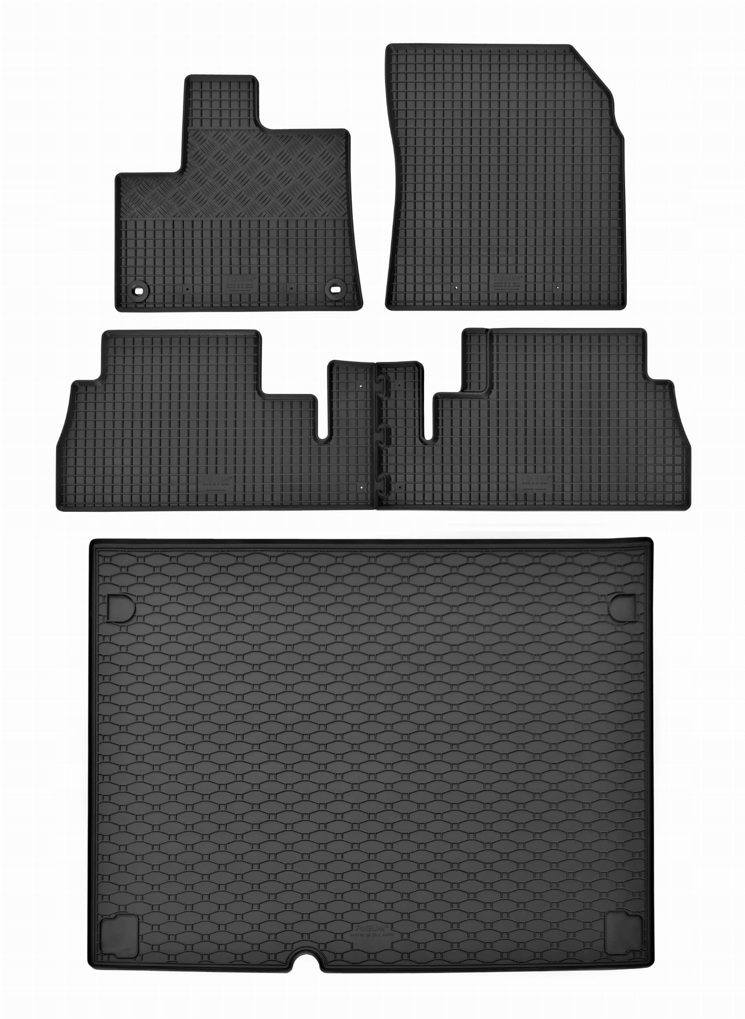 Dywaniki i mata do Fiat Doblo 5 miejsc L1 od 2023-