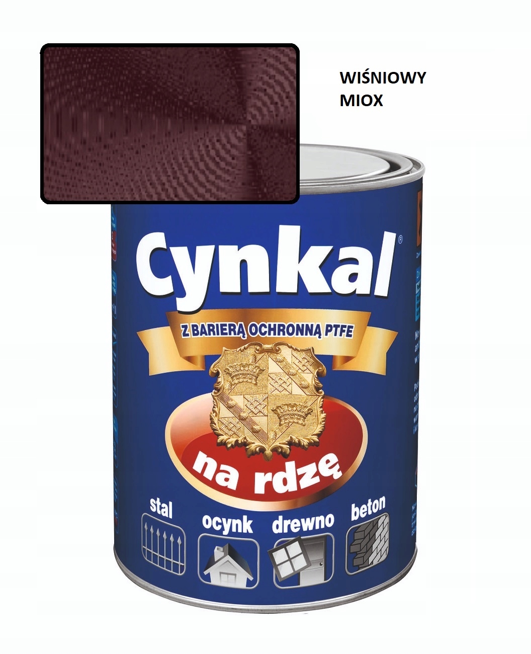 Univerzální Barva Cynkal 2,5L Třešňová Miox