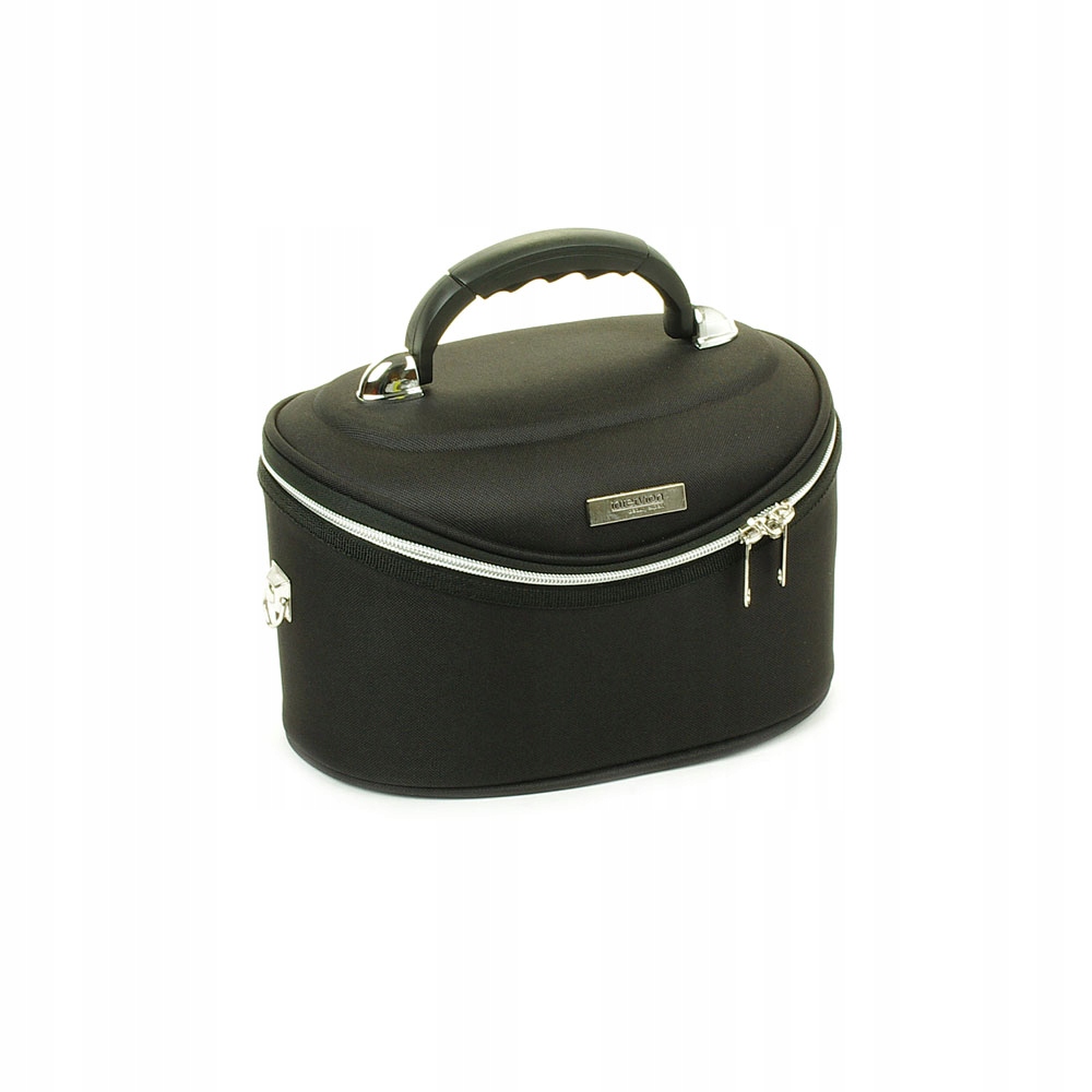 Střední kufřík na kosmetiku, kosmetická taška s pevným zrcátkem, M