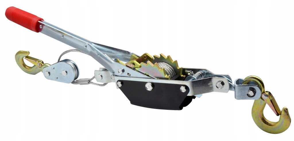 WYCIĄGARKA RĘCZNA WCIĄGARKA LINOWA 2000KG 2T HAKI Marka Silver