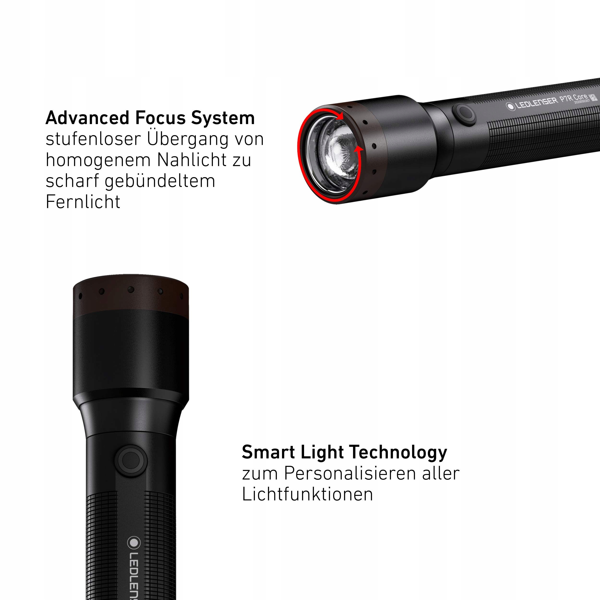 LEDLENSER P7R Core Latarka LED 1400 Lumen Akumulator Wodoodporna — miniatura 5