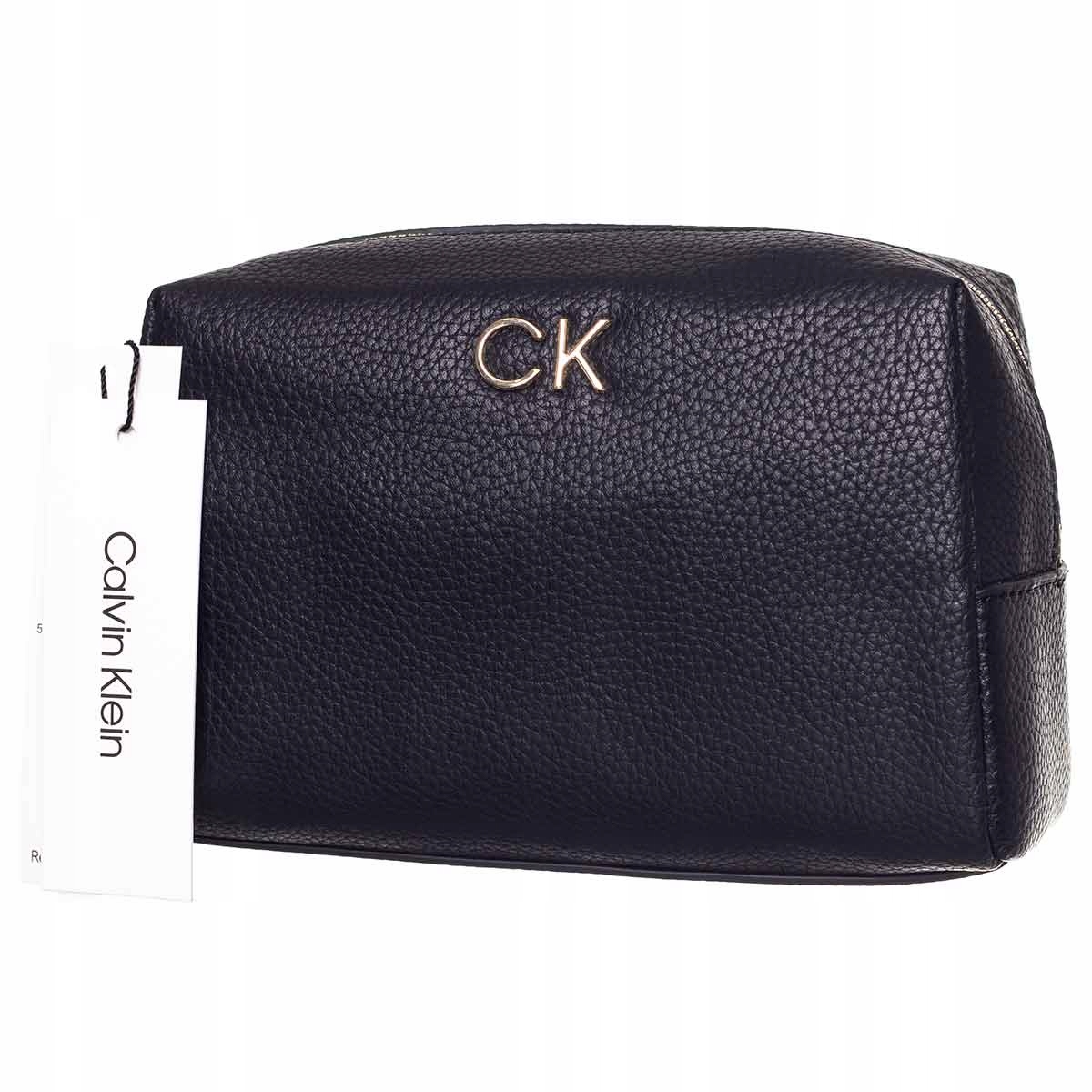Calvin Klein Kosmetická Taška Re-lock Kosmetická Černá