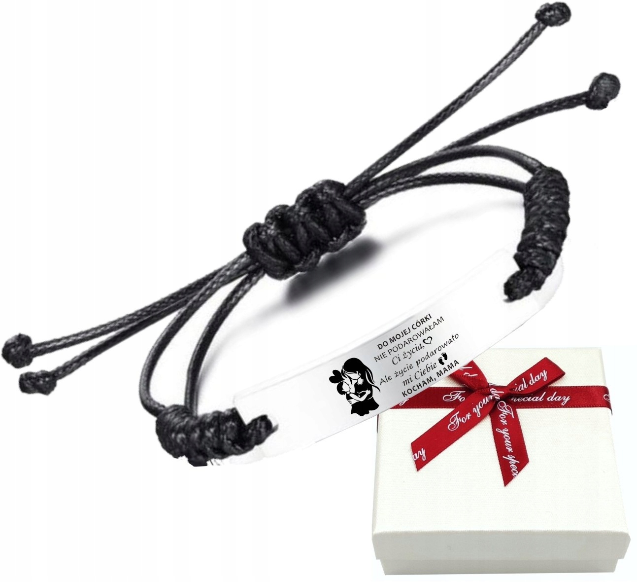 

Bransoletka Damska Z Grawerem Dla Córki