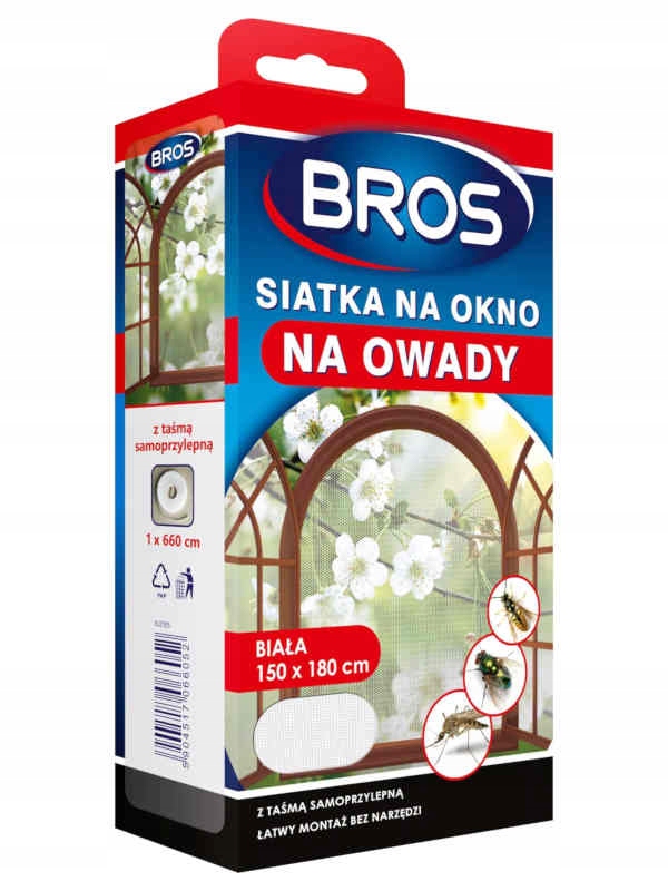 

Bros Moskitiera 150x180 cm biała