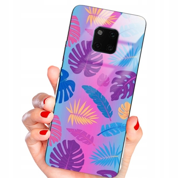 

Etui Glass do Huawei Mate 20 Pro Kwiaty Top