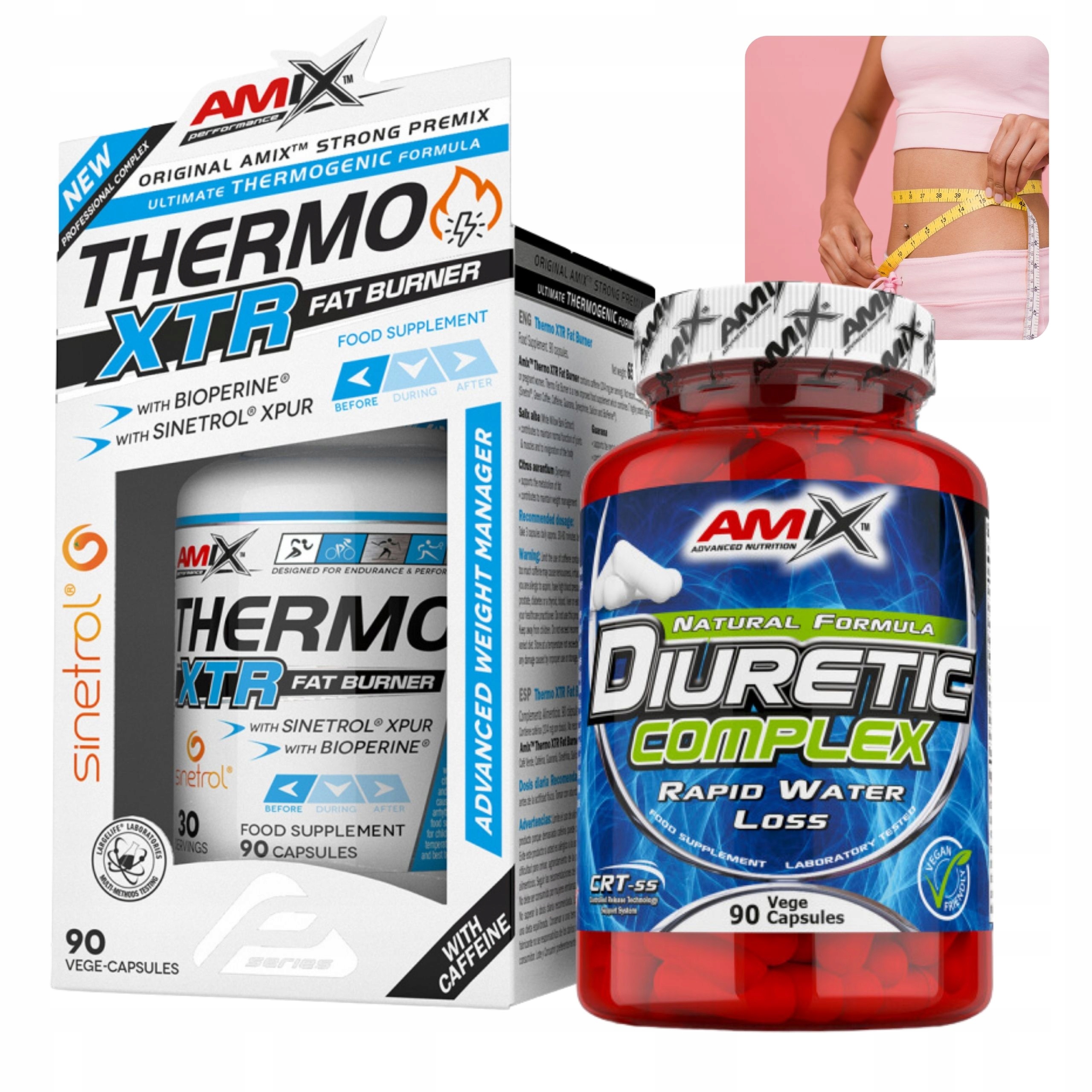 Doplňky stravy na hubnutí Spalovač tuků Tablety na přebytečnou vodu