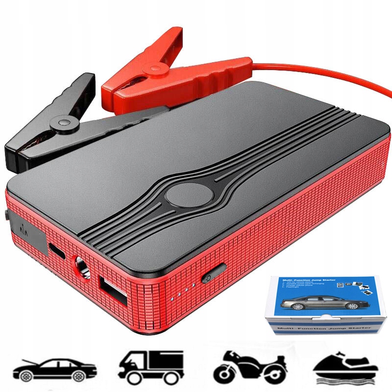 Startovací Zdroj Powerbanka 400A Startovací Zařízení Pro 12V Benzínové Motory