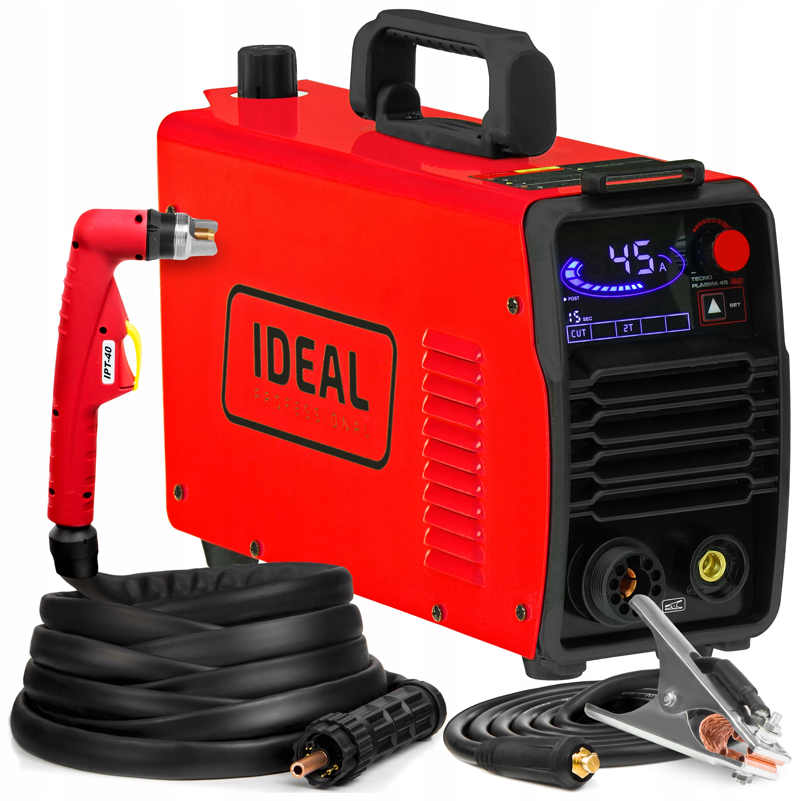 Plazmová Řezačka Ideal Tecno Plasma 45 Led Cut 4T 230V 45A 18 MM