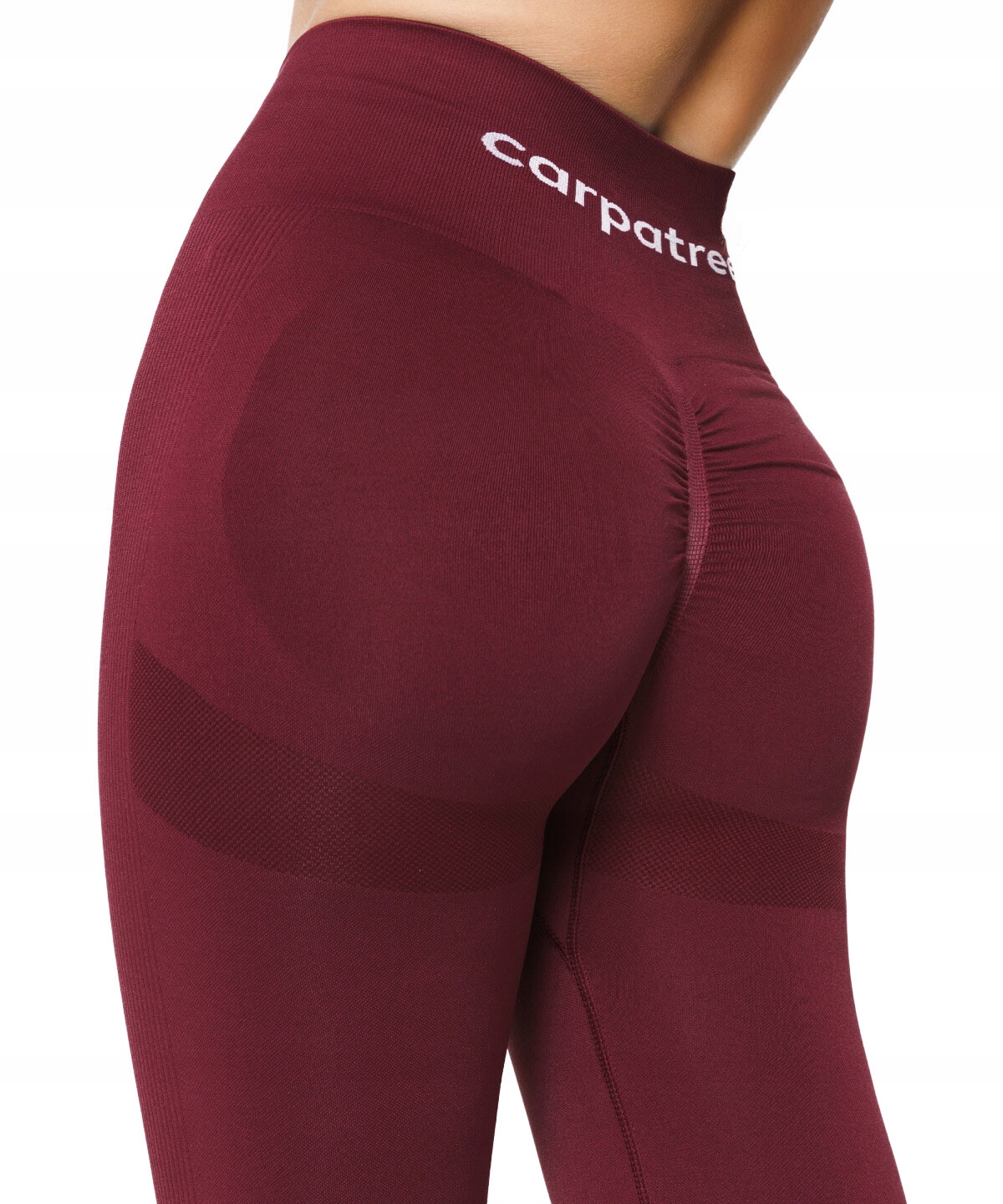 Dámské sportovní legíny s vysokým pasem typu allure Carpatree, červené