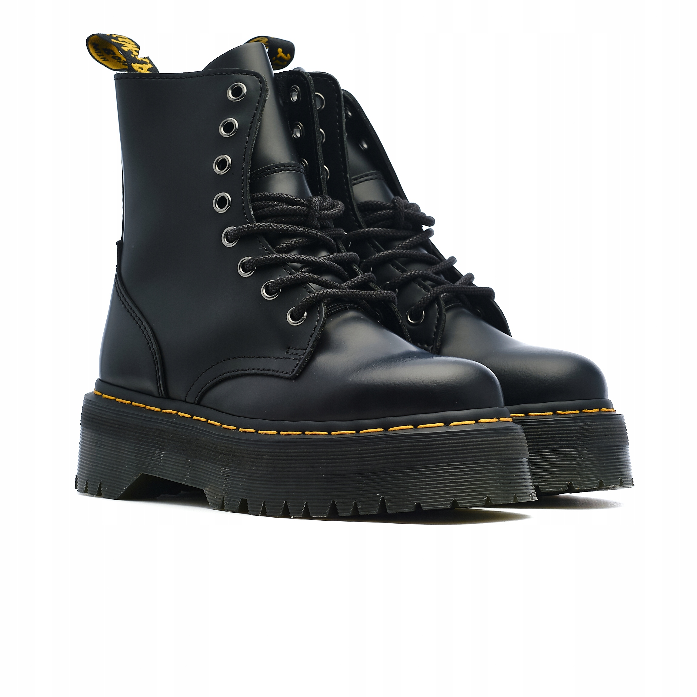 Kanady Dr Martens Jadon, dámské kožené černé DM15265001 36