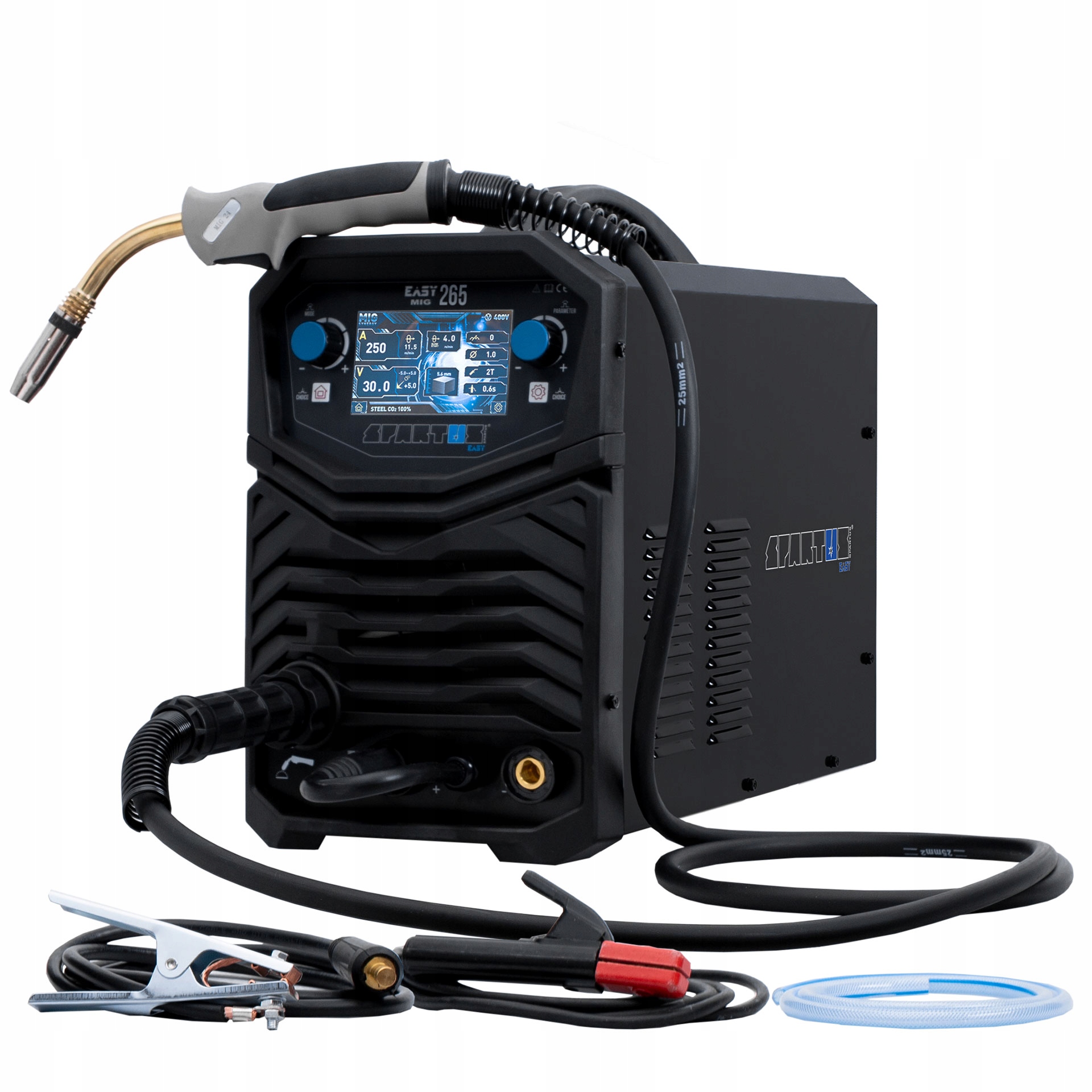 Зварювальний апарат SPARTUS 250A EasyMIG 265 MIGOMAT 4x4 MIG