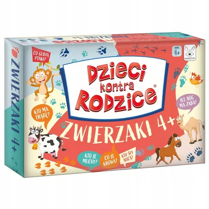 

Dzieci kontra Rodzice. Zwierzaki 4+
