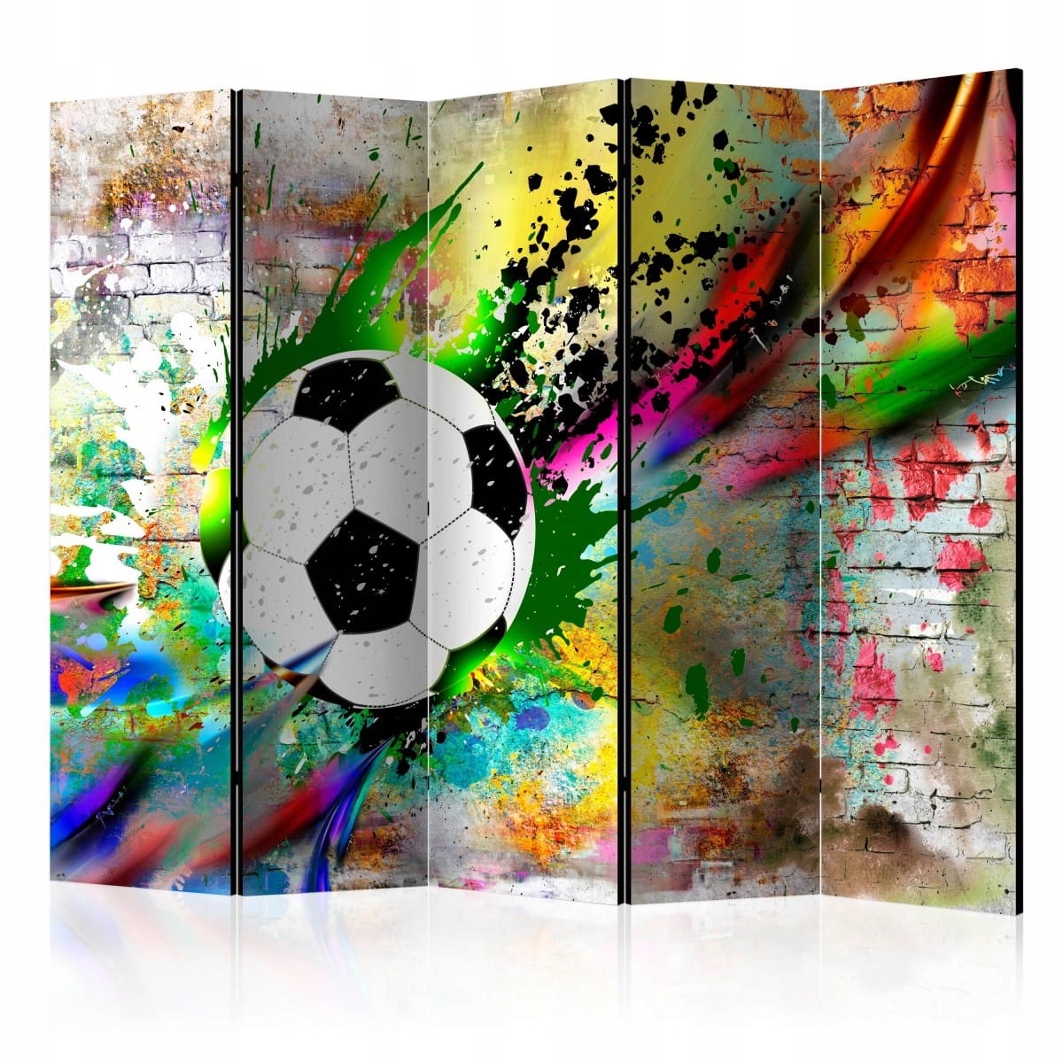 Parawan 5-częściowy - Miejska rozgrywka II