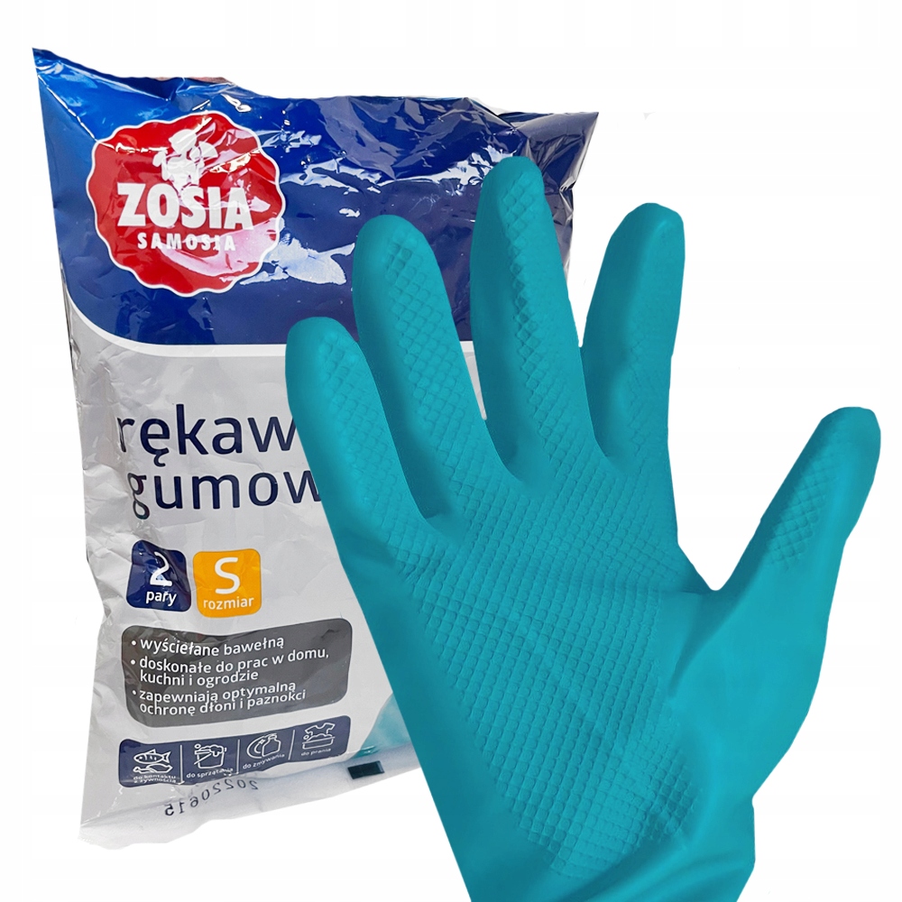 

Rękawiczki Rękawice Gumowe Zosia Samosia 2 Pary S