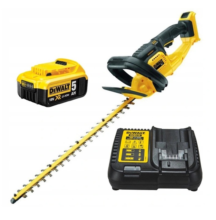 Nožnice Na Živý Plot 18V DCM563P1 550mm 1x5,0Ah Bl Dewalt
