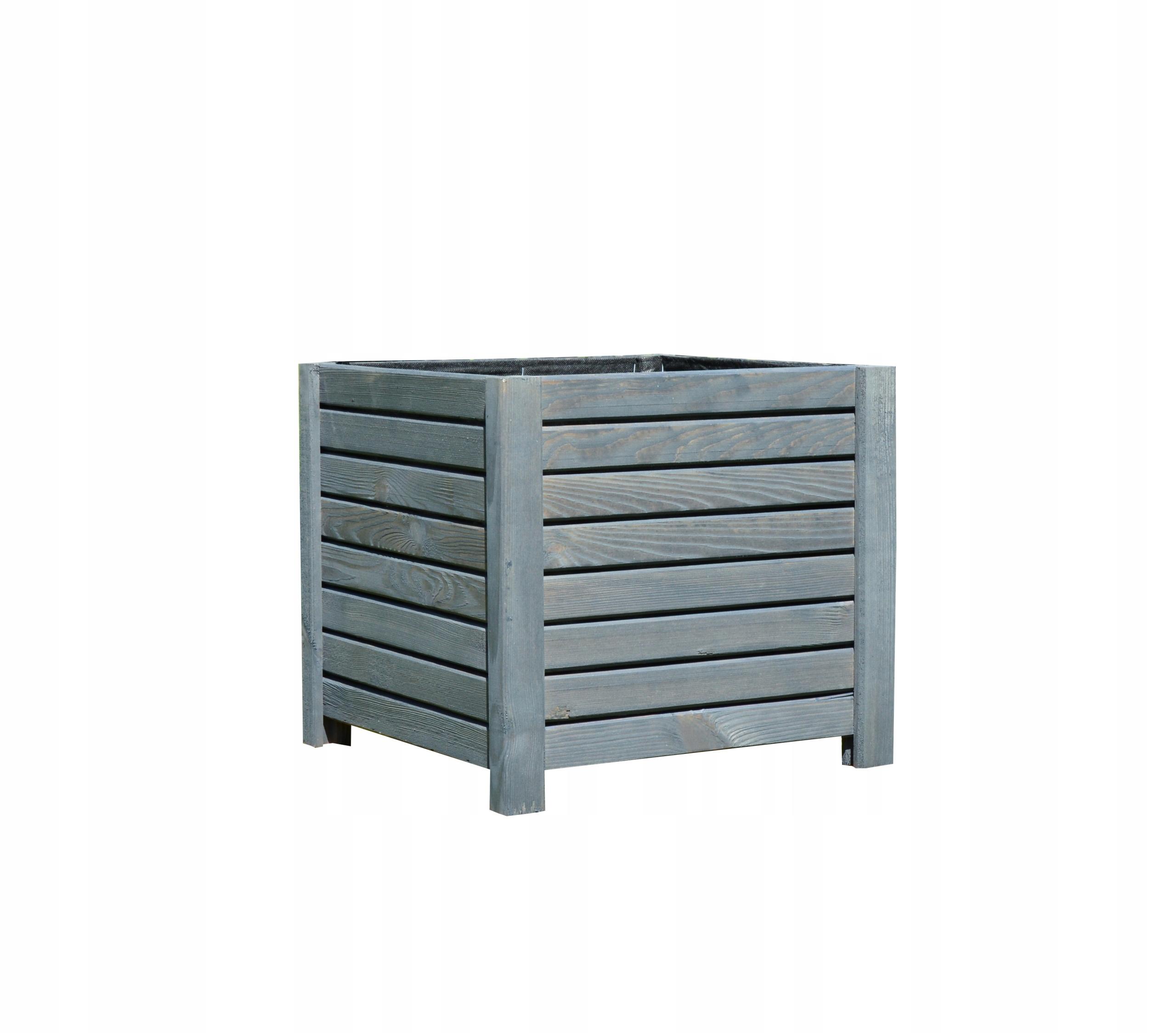 Drewniana Donica Na Kwiaty skrzynka 44x44x40cm XXL