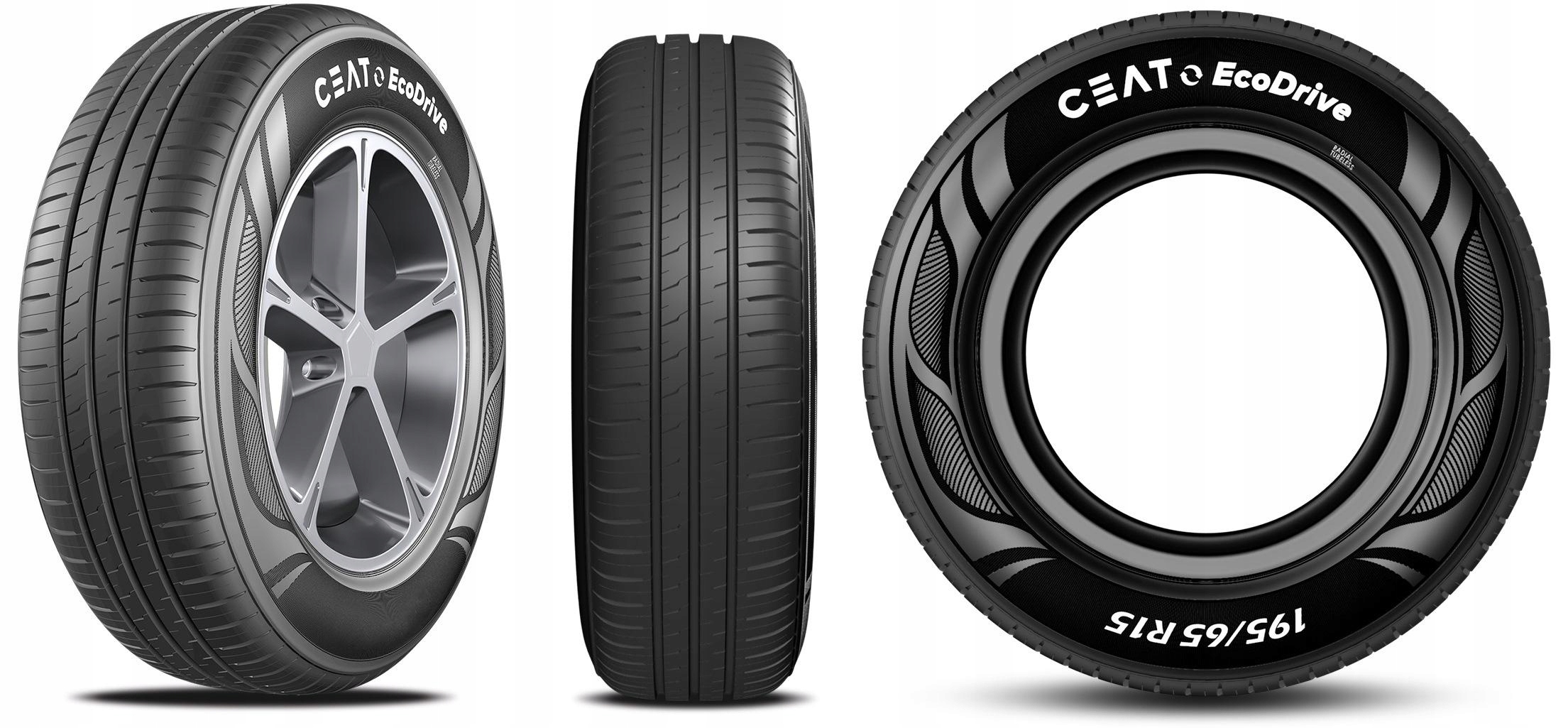 4x 165/60/14 H Ceat Ecodrive
