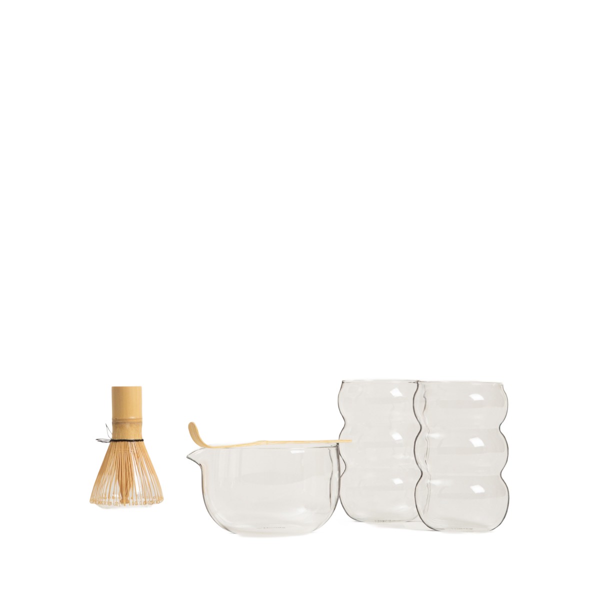 Sada Izanami pro přípravu matchy skleněná 6 el. Homla