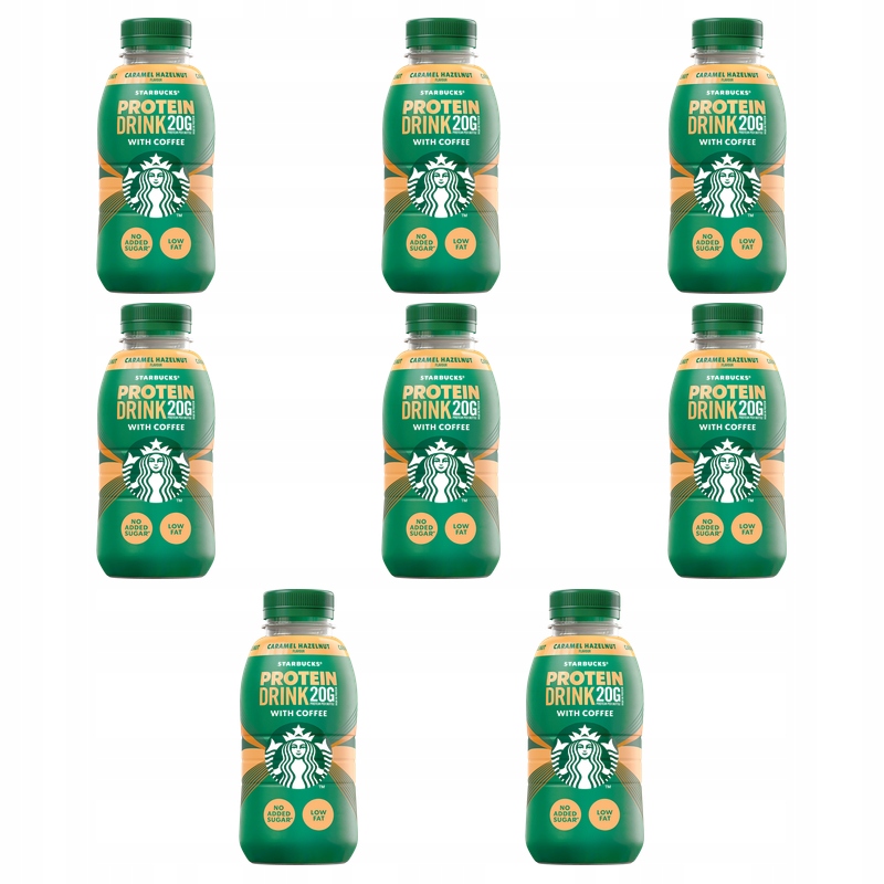 Starbucks Proteinový nápoj Caramel Hazelnut 330 ml X8