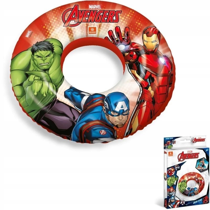 

Koło Do Nauki Pływania Avengers 50 cm Mondo