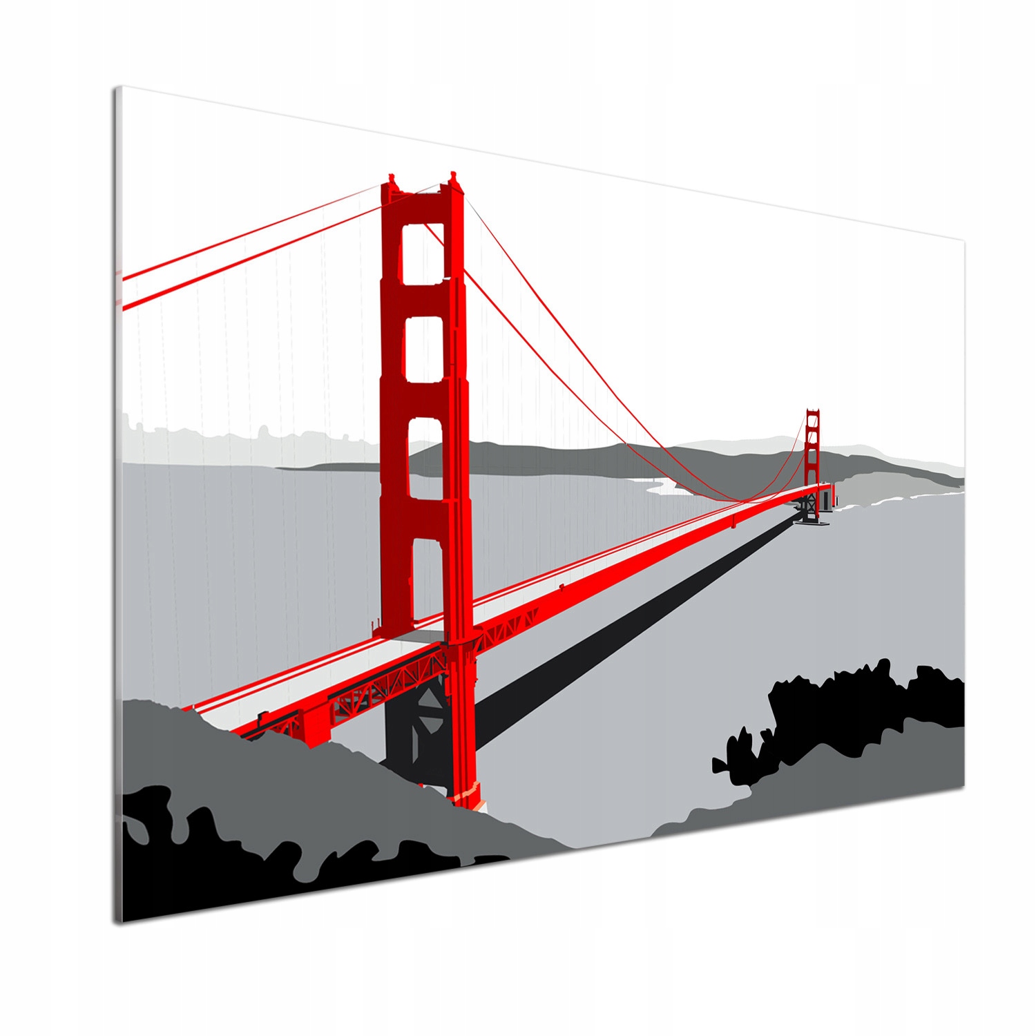 Panel do kuchyne Most San Francisco 100x70 Lepidlo