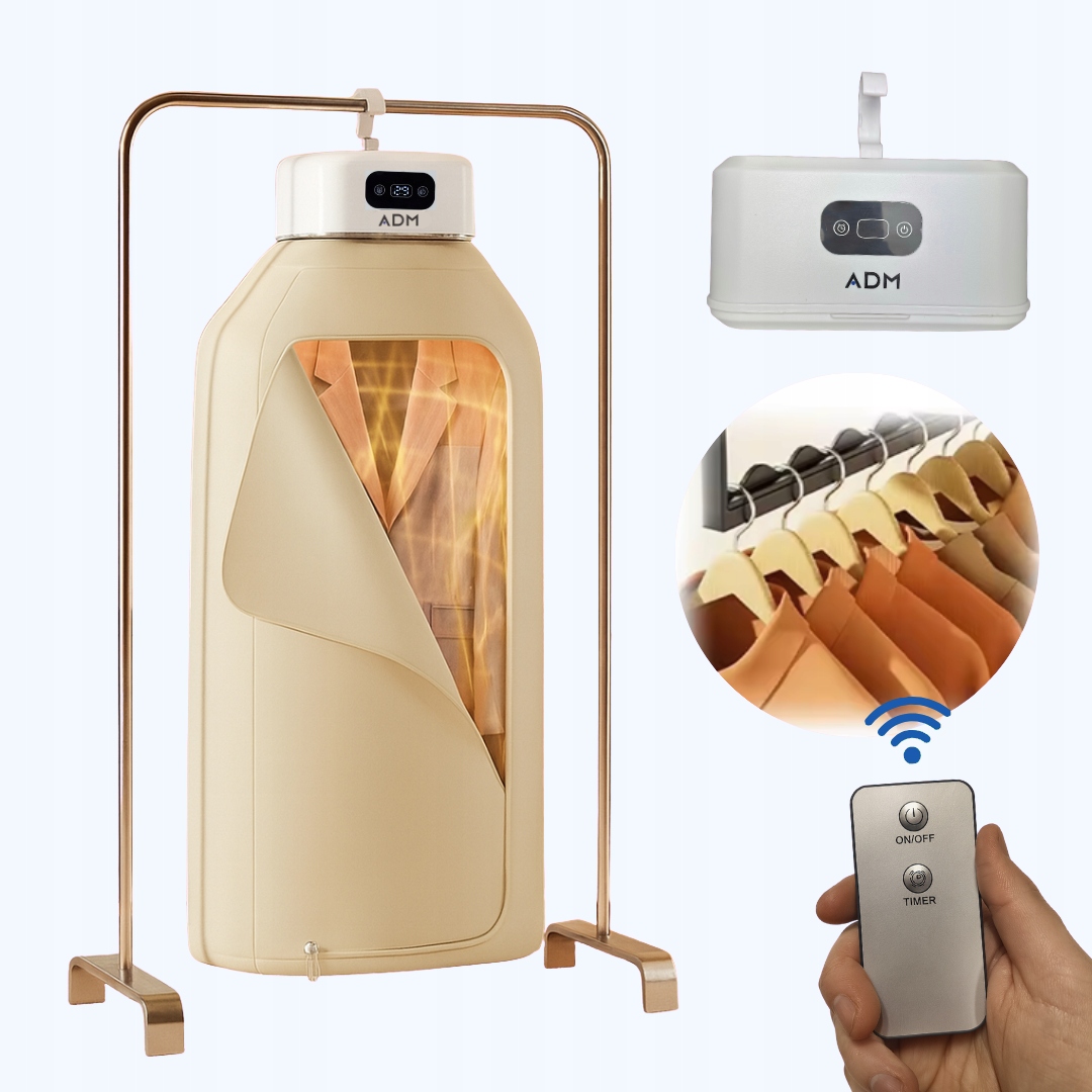 Adm składana suszarka do ubrań i parownica