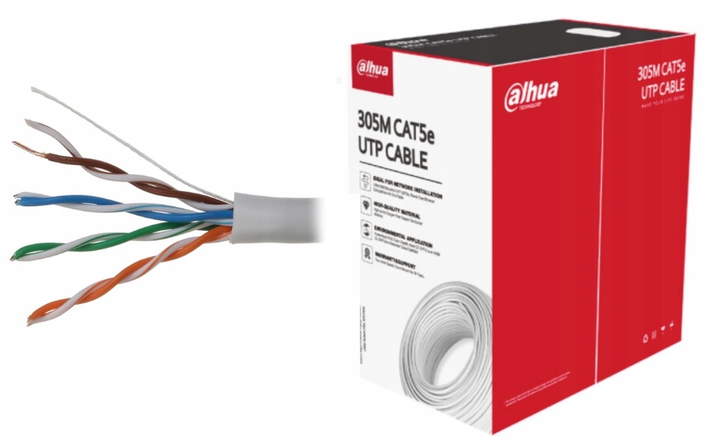 Kabel Šroubovák Dahua U/utp kat. 5e 305 m