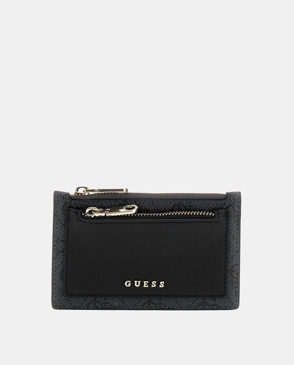 Guess Dámská Peněženka Vzor Logo Zlaté Kování Zámek 13x8x0,5 Gga