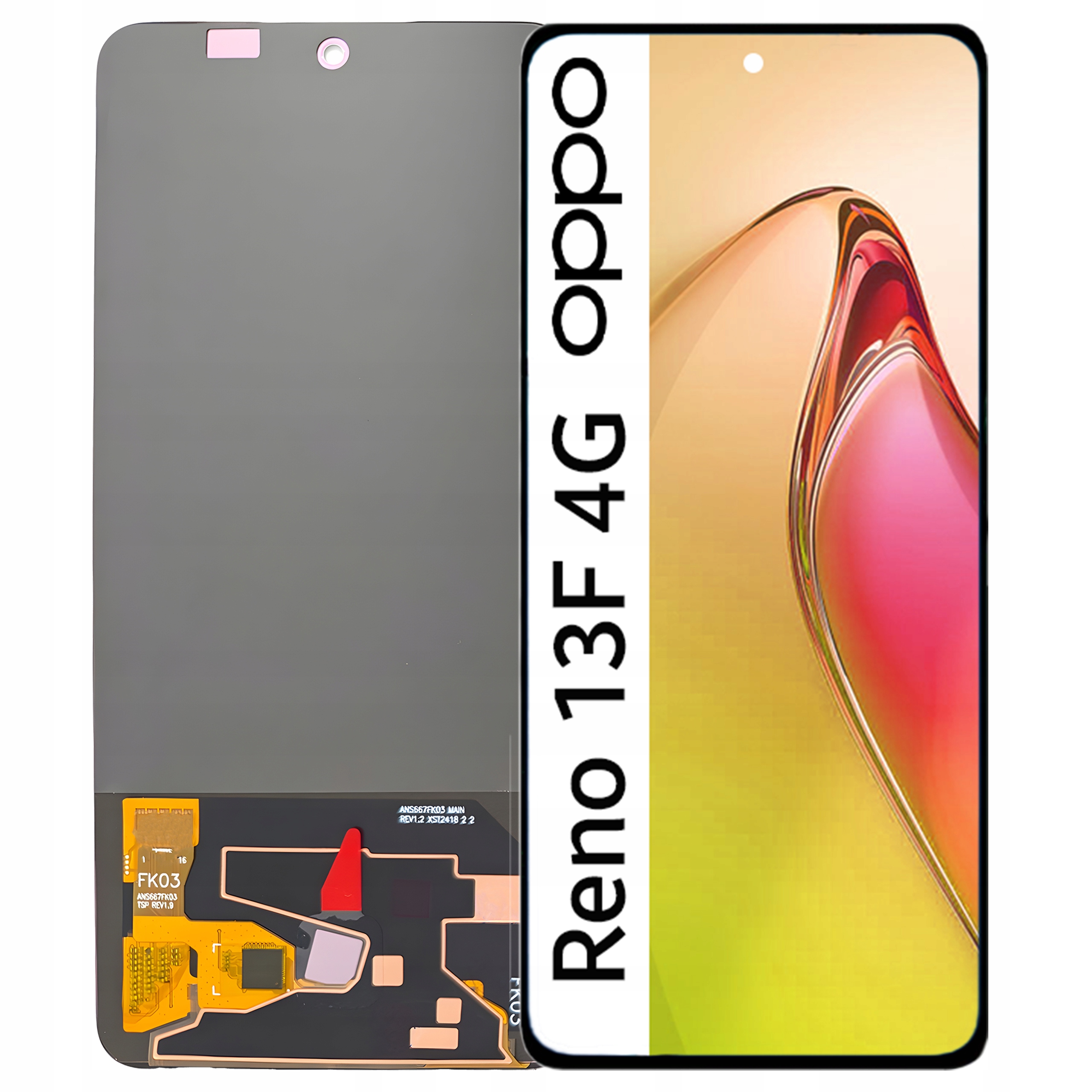 Oled displej pro Oppo Reno13 F 4G LCD Digitizer Dotyk