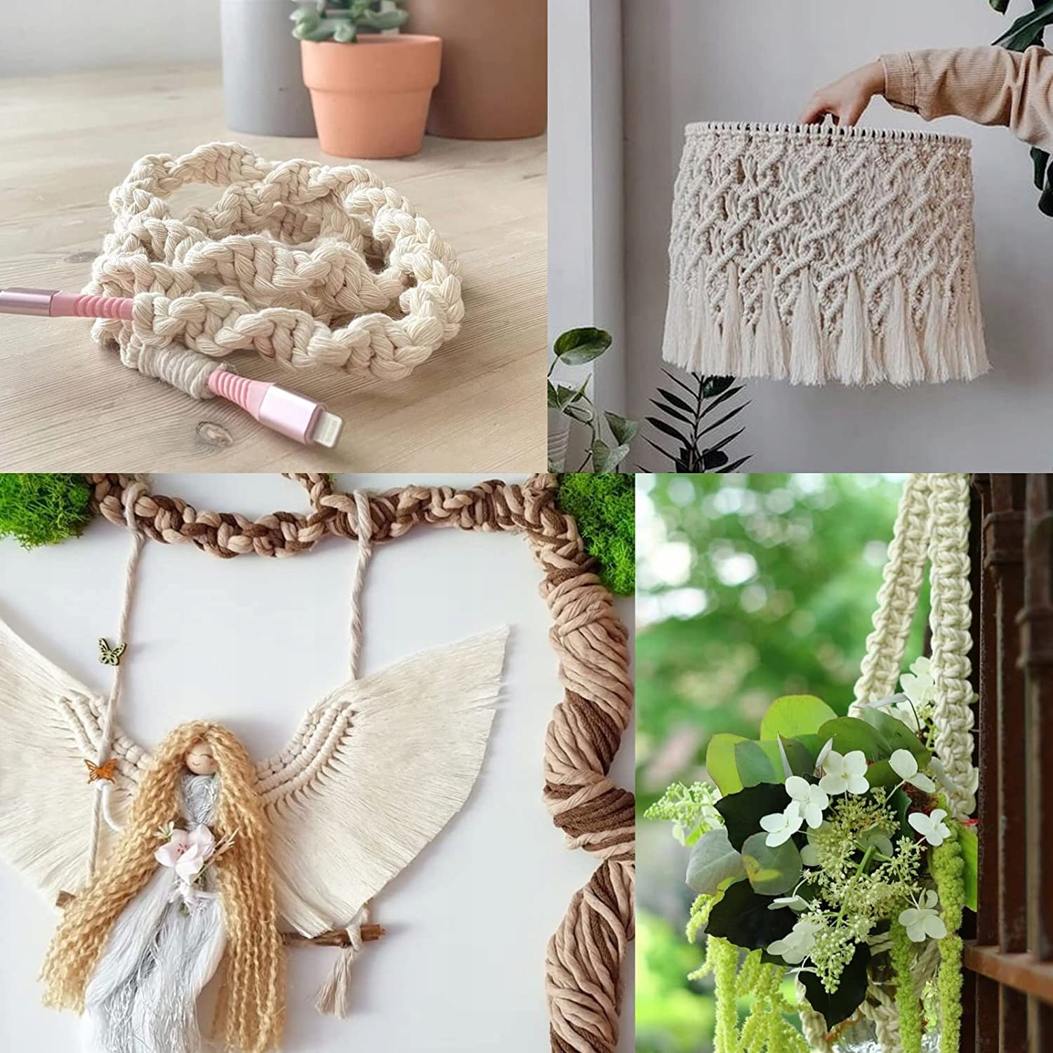 Sznurek Bawełniany Ecru Srebrna Nitka 2mm 60m EAN (GTIN) 5904726361535