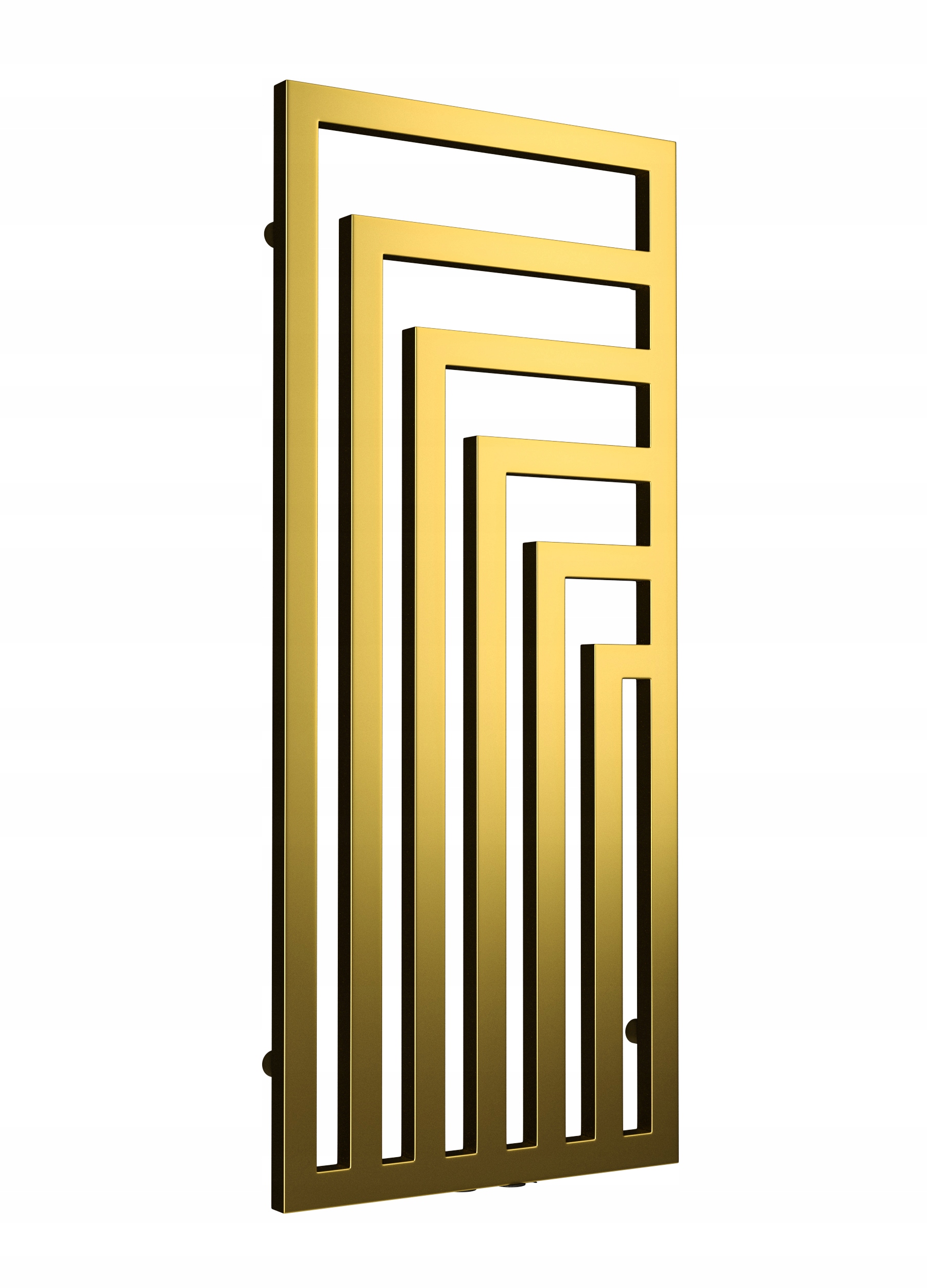 Dekoratívny Radiátor Vinkel Vertikálny 120/52 Zlatý