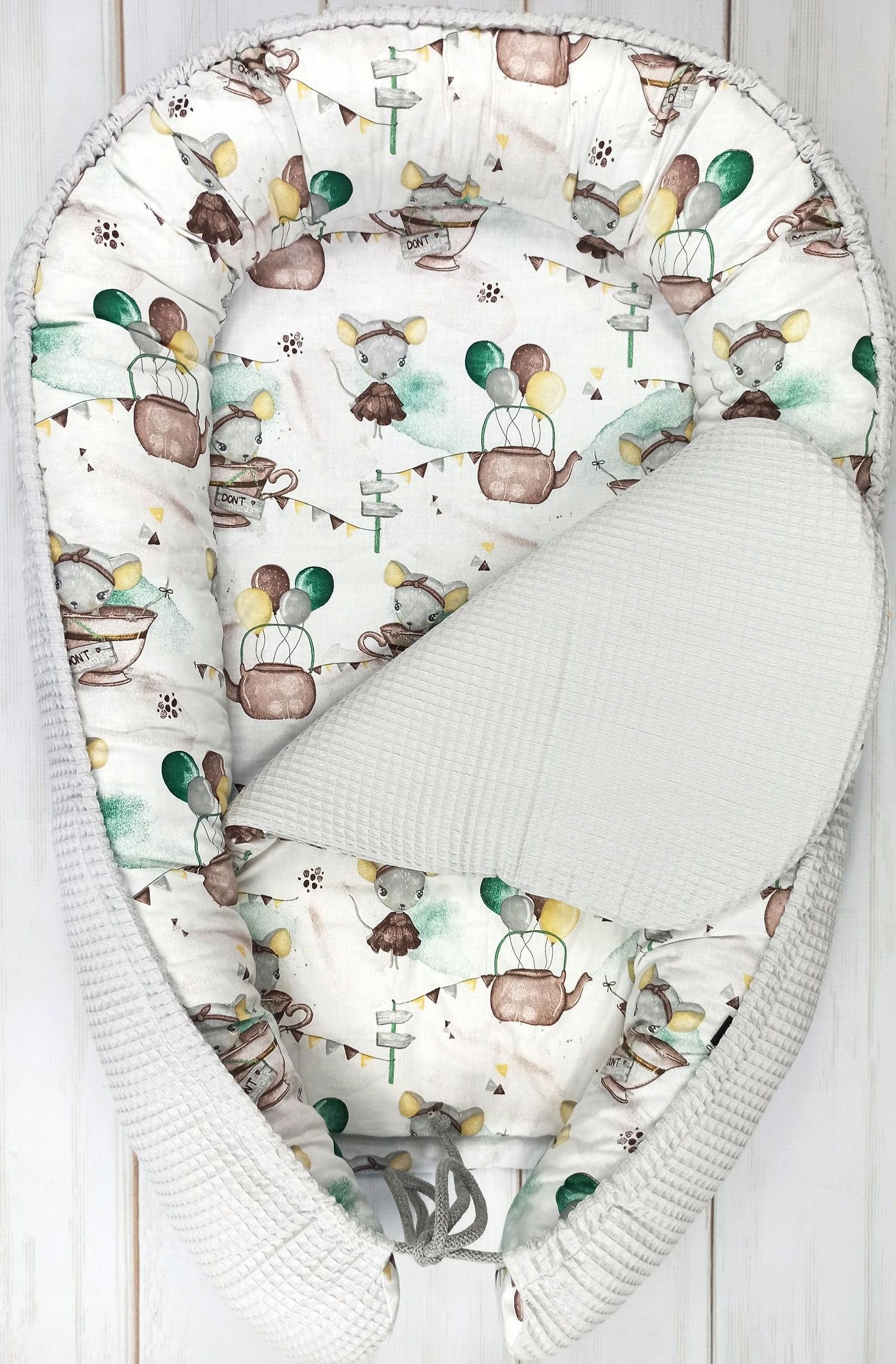 NikaTymi Kokon Niemowlęcy PIERWSZA WYPRAWKA 8el Liczba elementów 7 szt.