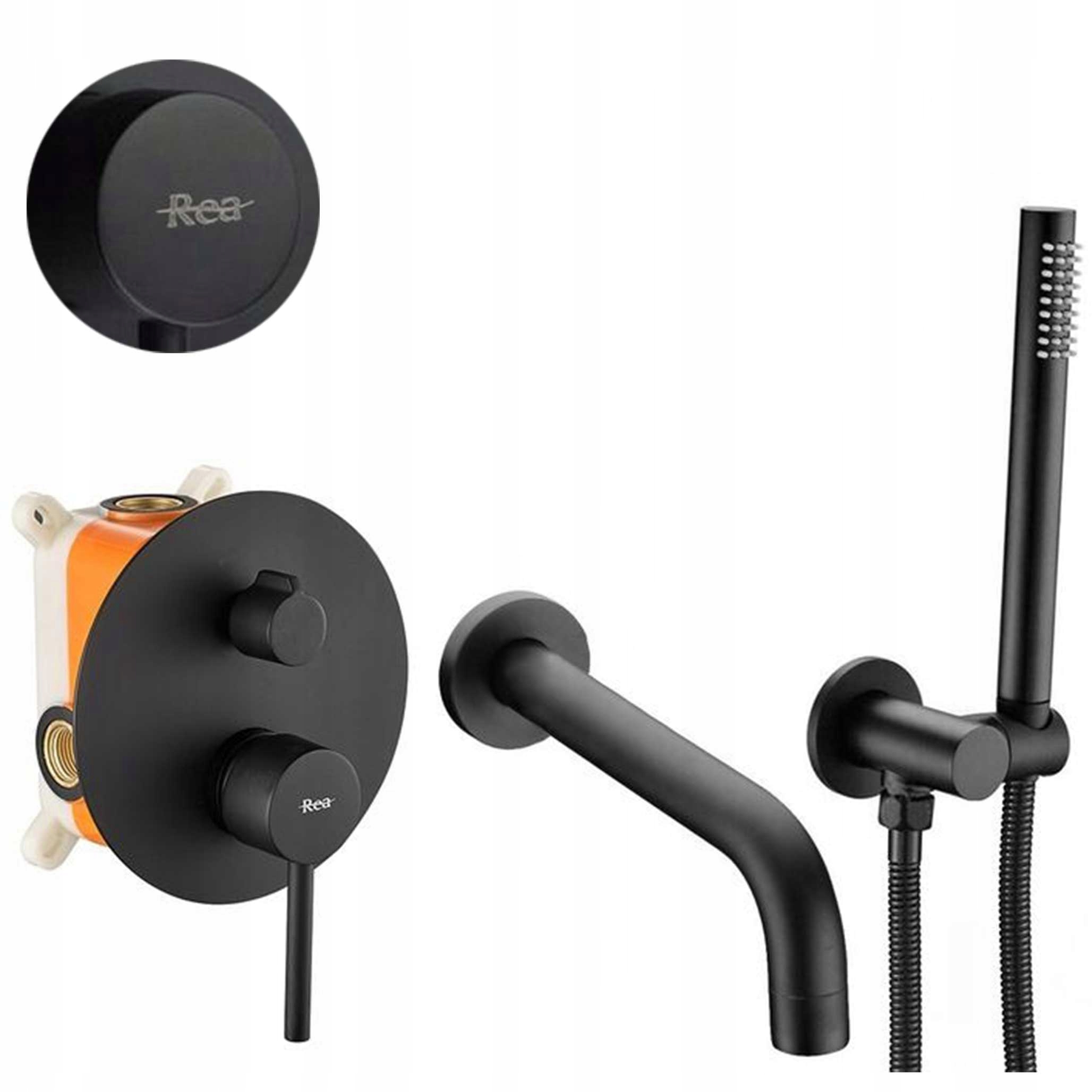 Vaňová batéria Lungo Black Čierna Podomietková Rea