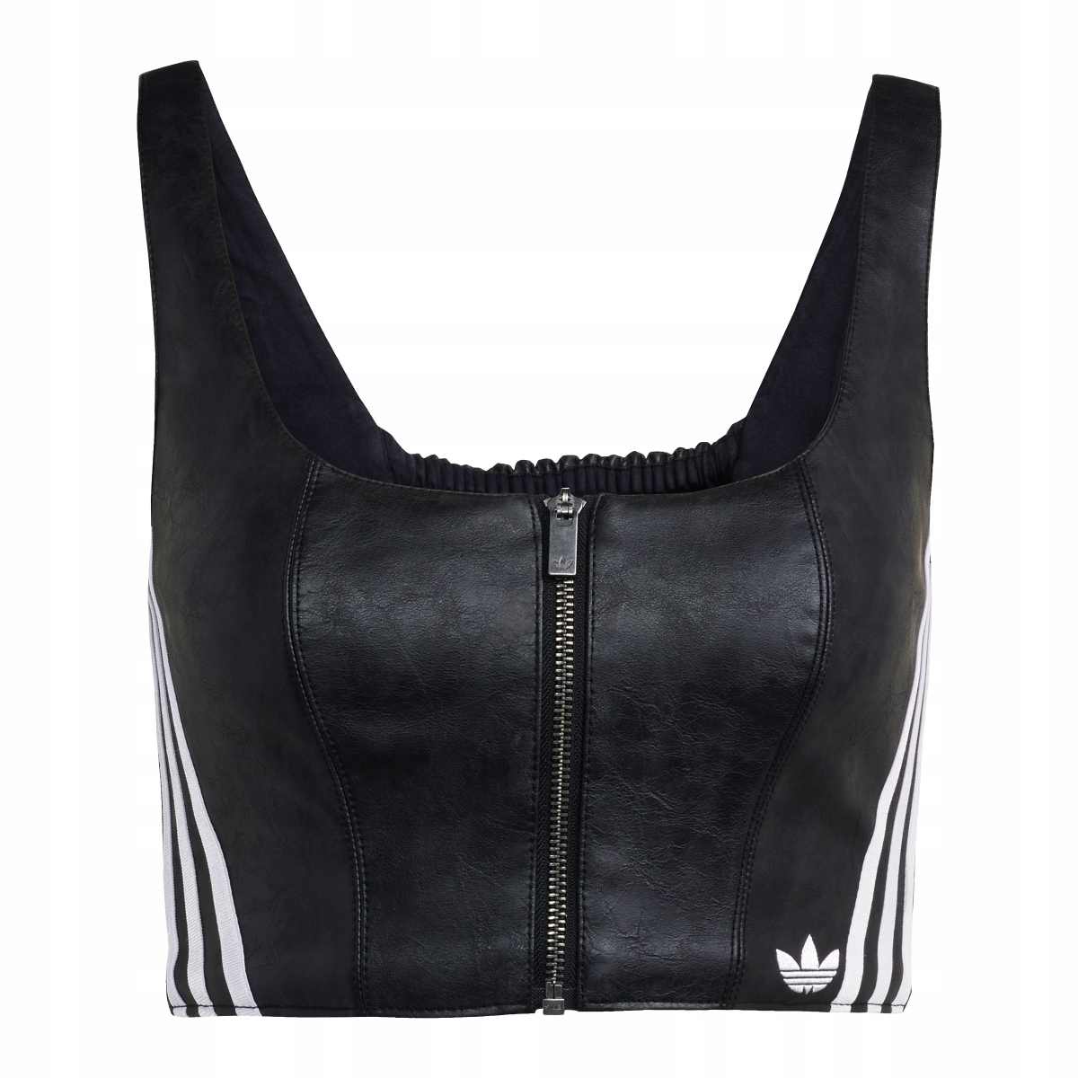 Dámské tričko na ramínka dámské Adidas Faux Lthr Top (JY6309) 34