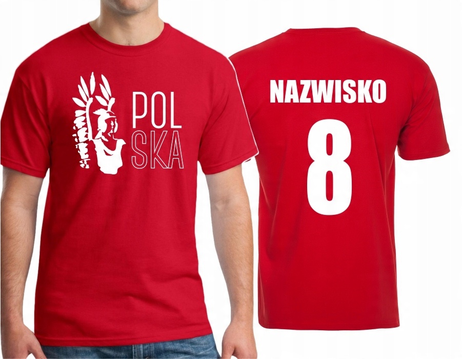 

Koszulka Kibica Reprezentacji Polski Nazwisko Nr