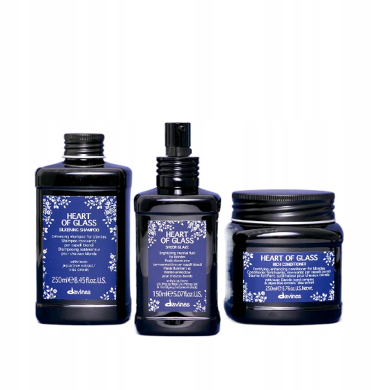 Davines Heart of Glass šampon 250ml kondicionér 250ml jemná mlha 150 Ml