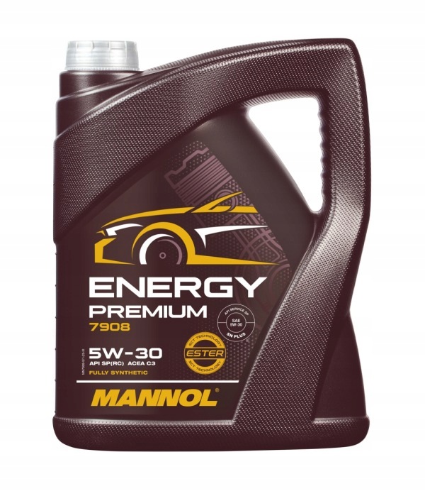 Olej Mannol 5V30 5 L SN/CH-4/C2/C3/229.51 229.52 229.31 226.5/505.01/DEXOS2