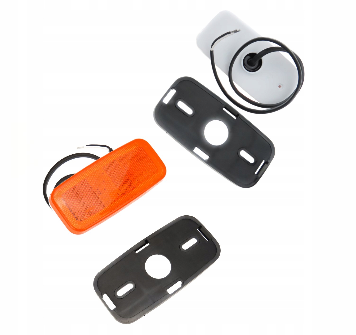 LAMPA LED OBRYSOWA ŻÓŁTA PRZYCZEPY NACZEPY DIODOWA