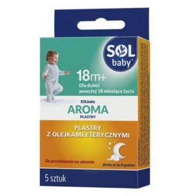 

SOLbaby Aroma Plastry, 5 plastrów
