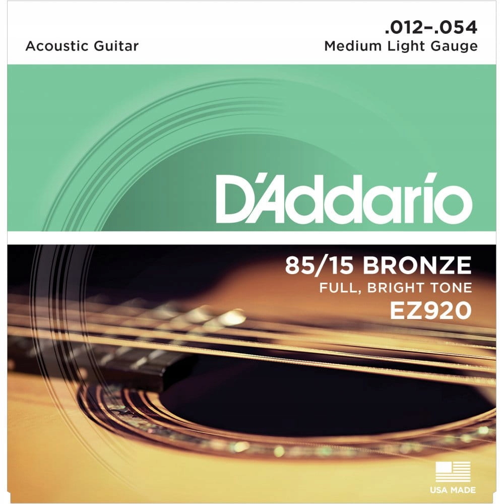 

Struny gitarowe D'Addario 85/15 Bronze 12-54 EZ920
