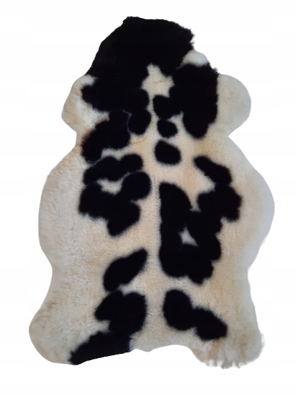 Ovčia koža Krátke vlasy Prírodné farby 80-100 cm